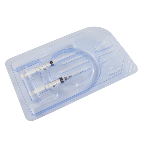 EO sterilization glass syringe blister tray