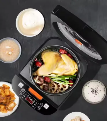 Household electric rice cooker for the kitchen