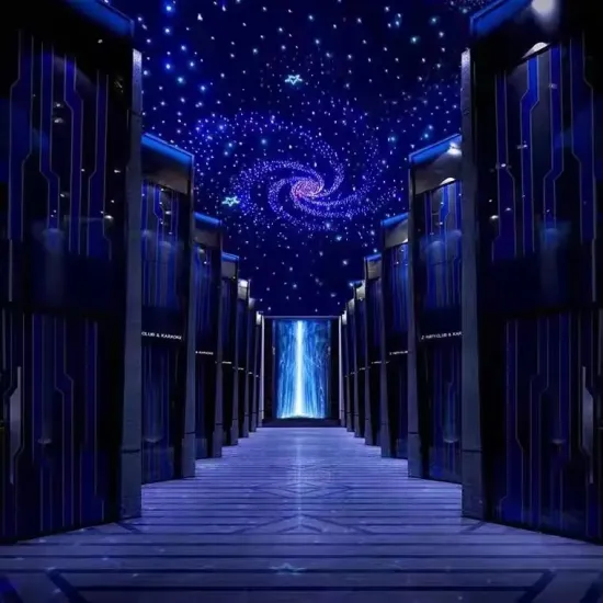 Customizable Fiberoptic Lighting Tiles and Star Ceilings for Home Decor