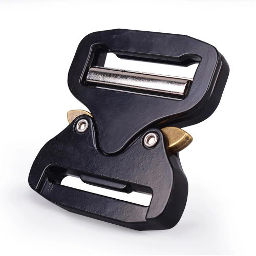 1-1/2 Inch Metal COBRA Buckle Gloss Black