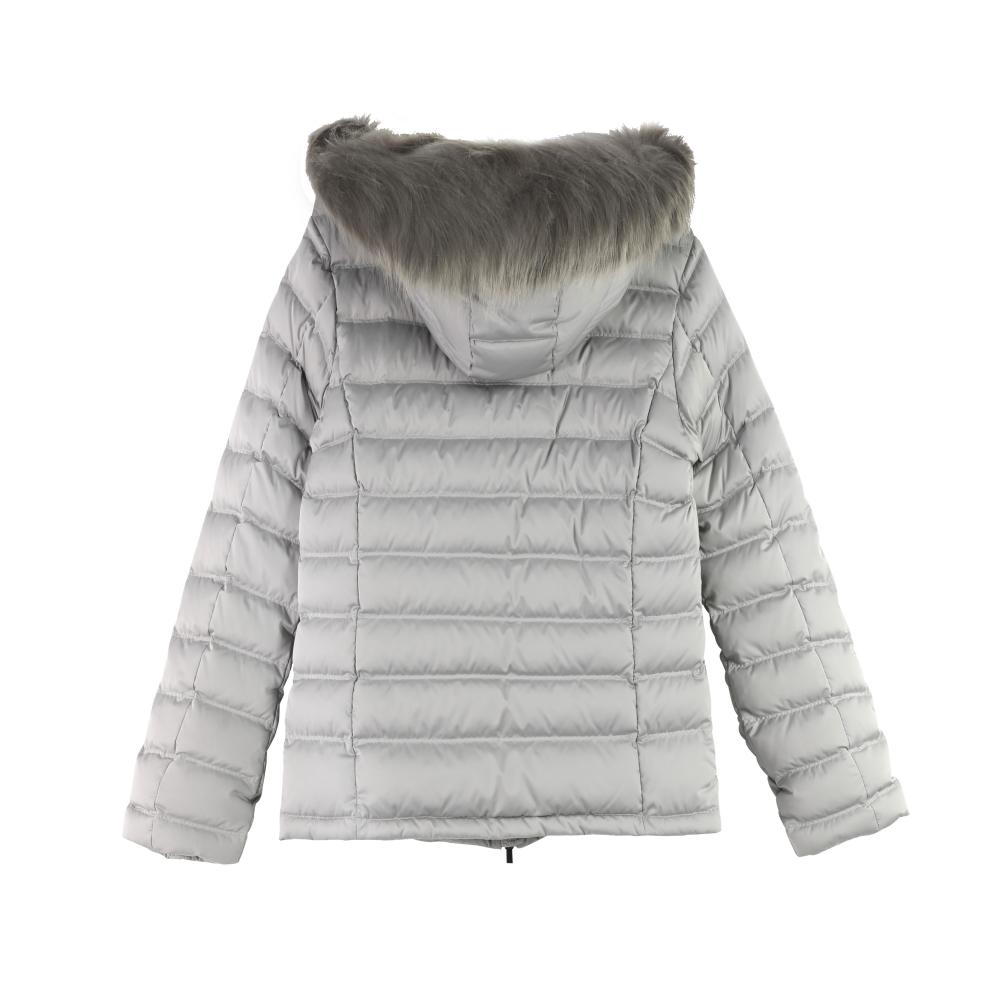 Fur Collar Hooded Down Jacket