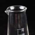 Verre borosilicate 3.3 Bécher conique avec bec 500 ml