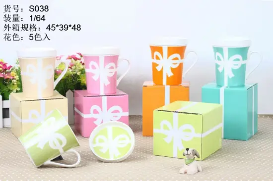 Novel Coffee Mug with Decorative Gift Box
