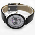 School Girls Panda Pattern Leather Wristband Watches