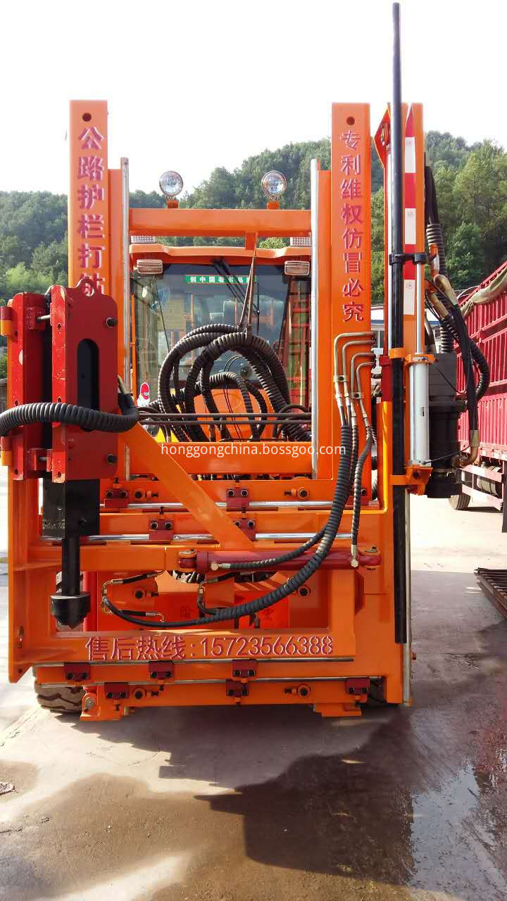 Road Drilling Machine for Highway Guardrail
