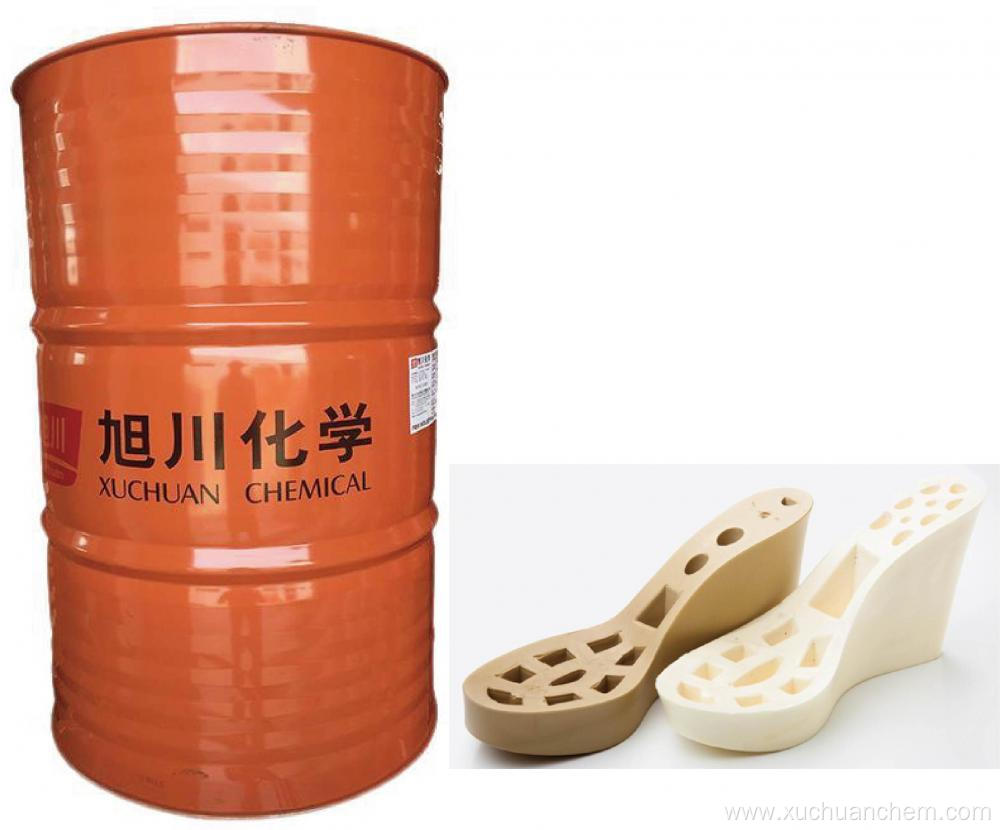 casting polyurethane resins for high hardness outsoles