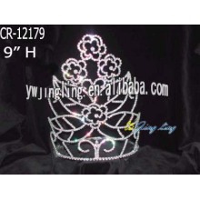 Fashion flower pageant crown