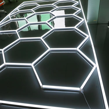 Światła LED Heksagon do sufitu garażowego - Lampa detaliczna LED Honey LED