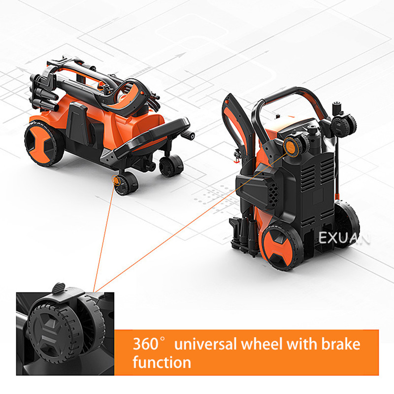 High Pressure Car Washer / Copper Motor Self-Priming Washer / Car Washer Pump / Home Self-Service Car Car Washer