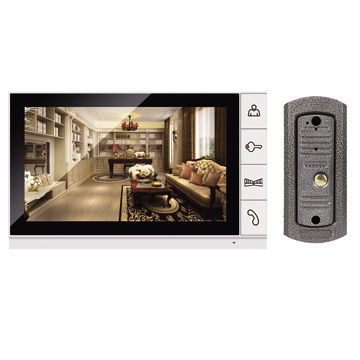 9'' Video Surveillance Systems with CMOS 700TVL Camera, Room to Room Intercom