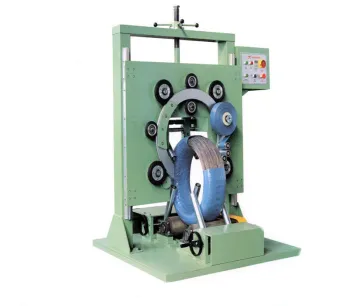 3phase 5wires Coil Wrapping Machine With 60r/min Ring Speed, Anti-rust Tape