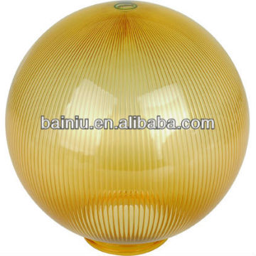 PMMA cover for outdoor lamps