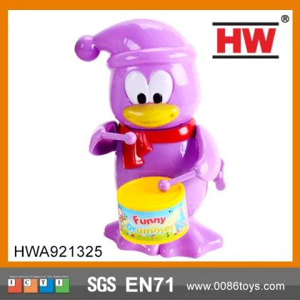 Funny Plastic Wind Up Penguin Toys Import