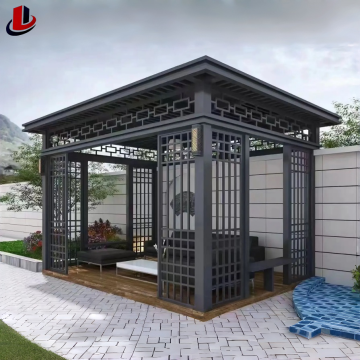 Sunroom din sticla din aluminiu pentru spatii comerciale