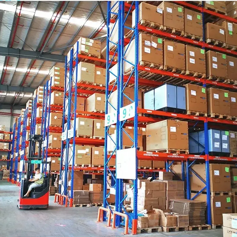 High-Capacity AS/RS Warehouse Racking System