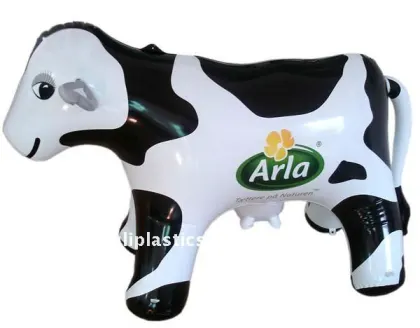 PVC Inflatable Dairy Products Milk Cow