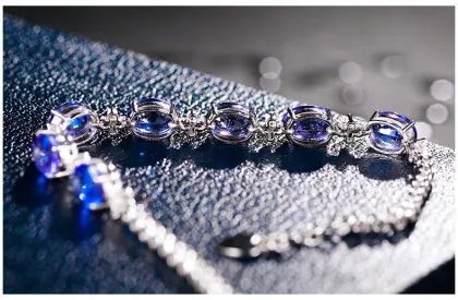 Creative Sapphire Bracelet Silver Jewelry Custom Wholesale