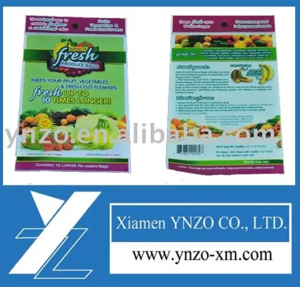 Composite plastic fresh Bag