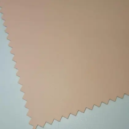 Skin Pink Fine Meshes PVC Leather
