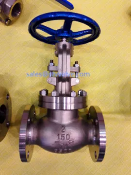 ANSI 150Lb Titanium globe valve,DN50