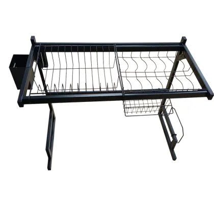 E-Type Sink Drain Rack - 201 Material Kitchen Storage Rack