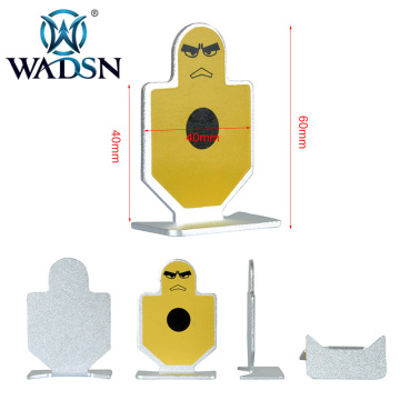 WADSN 6Pcs/Pack Tactical WARRIORS OF FORTITUDE(METAL TARGET) Airsoft Shooting Practice Target Mount WEX118 Paintball Accessories