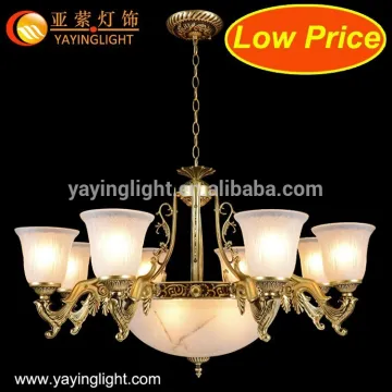Modern Brass glass hotel indoor bedroom chandelier,Modern Brass home decor chandelier