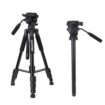 Zomei Q310 Tripod: 360 derajat Stand Tripod Seluler Disesuaikan