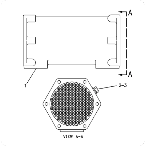 740 Truck Transmission Oil Cooler Core 4P-7731 / 4P7731