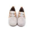 Scarpe Oxford speciali per bambini in pelle di mucca stile caldo