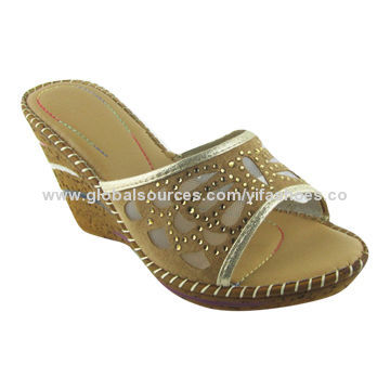 Slippers, high heel platform, casual and fashion style