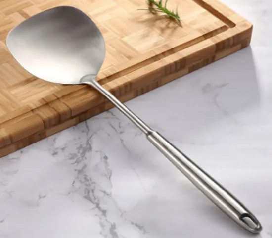 304 High Quality Stainless Steel With Handle Spatula
