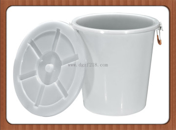 100L White Eco-Friendly High Quality Plastic Bucket for Storage
