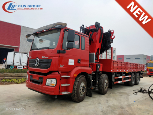 Camion grue pliante de qualité supérieure ShacmanM3000 12T