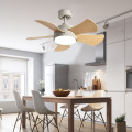 LEDER Ventilatore da soffitto moderno con luce