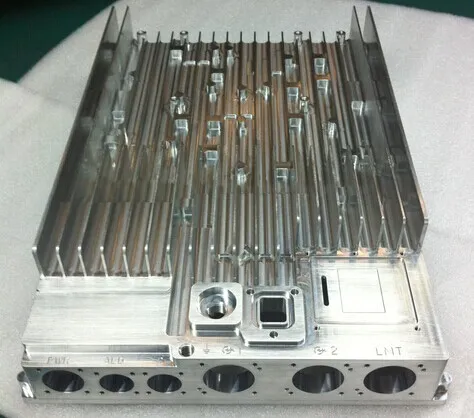 5-axis CNC milling aluminum box for military radio communication