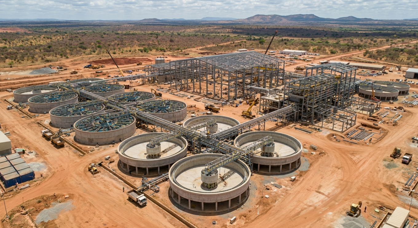 High Recovery Gold Processing Plant