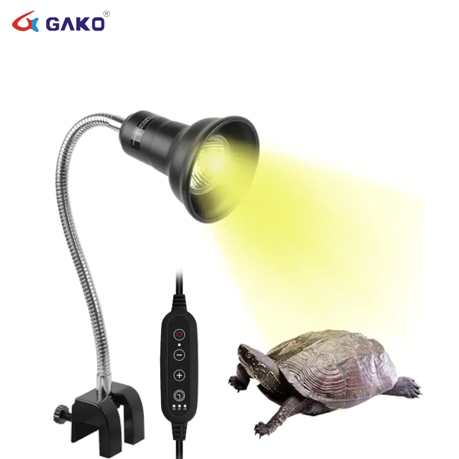 UVA UVB Turtle Light Light مع خرطوم القابل للدوار