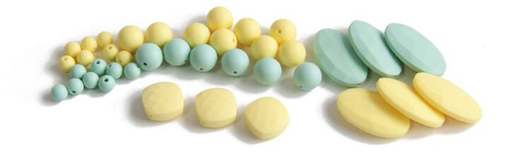 custom silicone beads