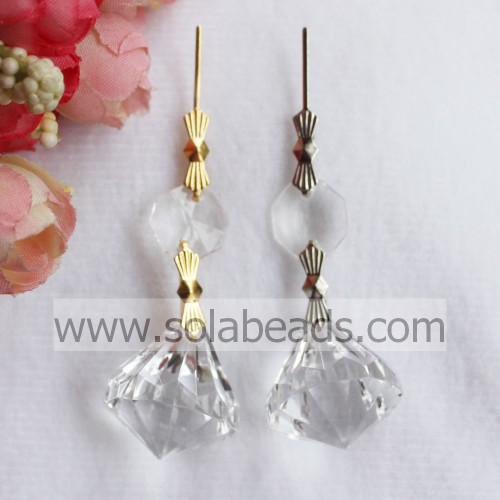 Cheapest 24*27MM Crystal Ceilling Garland Pendant