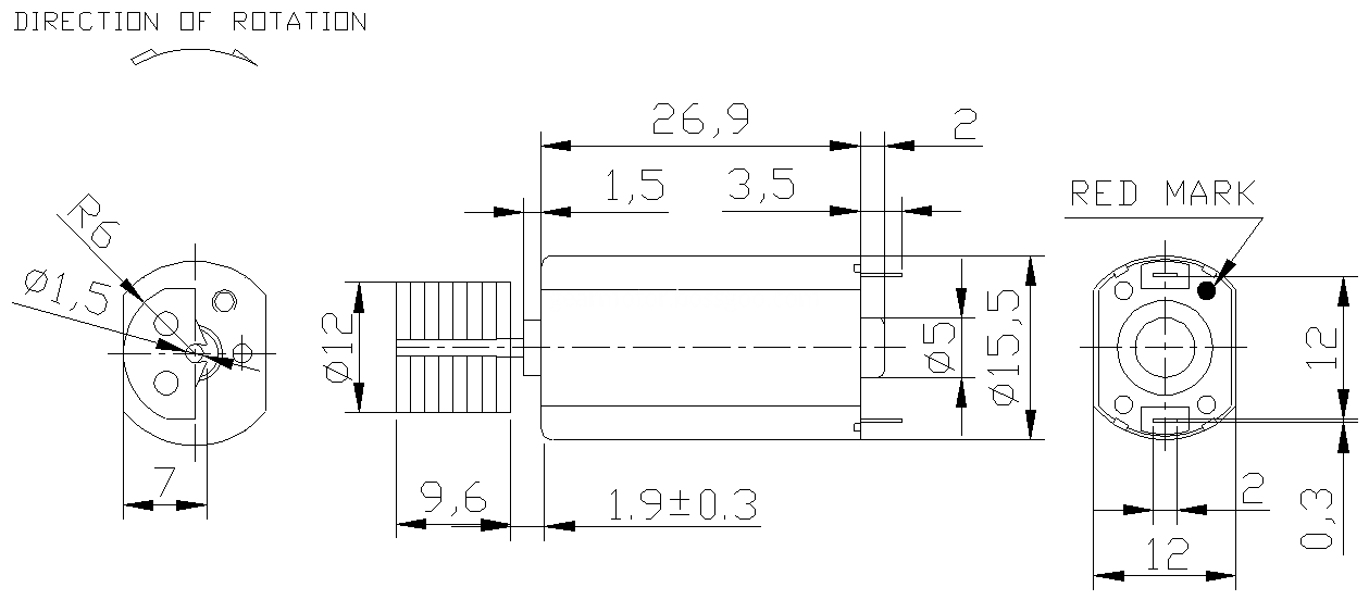 vibration electric motor