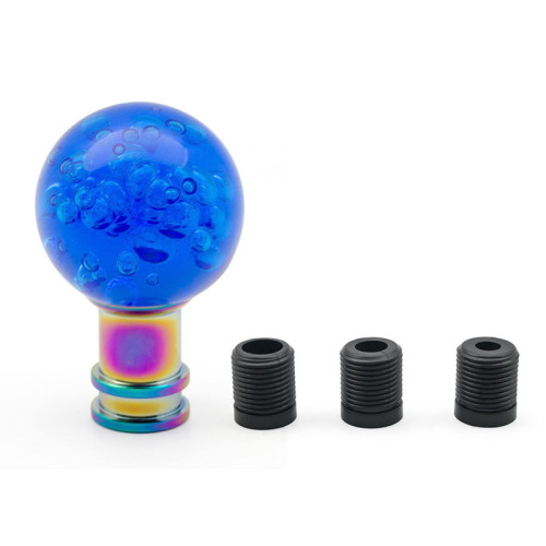 Shift Knob Personality manual gear round crystal shift head Supplier