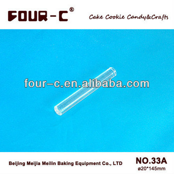 Highly non-stick hollow/solid acrylic rolling pin, high quality cake decorating tools