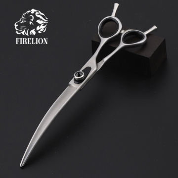 Professional Dog Grooming Scissors - Curved Shears for Styling (7.0/7.5/8.5 Inch)