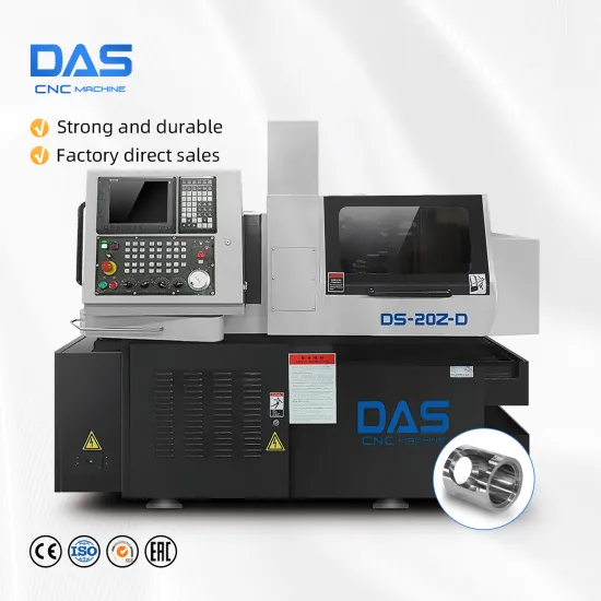 Double Spindle Multifunctional 5-Axis Swiss CNC Lathe Machine and Mini CNC Steel Milling Machine for Precision Processing