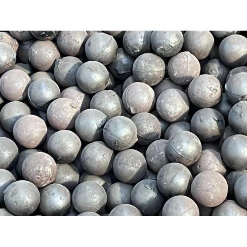 Abrasion-resistant steel balls for ball mills