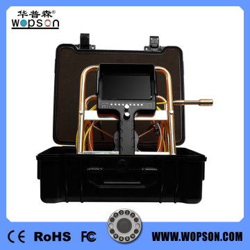 Waterproof Pipe Inspection Camera with Hand Held Monitor Pipe Sewer Camera