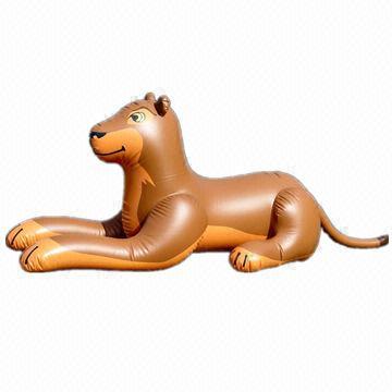 Inflatable Lion Animal Toy, Different Animal Shapes Welcomed