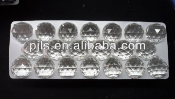 High quality 40mm transparent DIY K9 crystal lamp chandelier bead ball