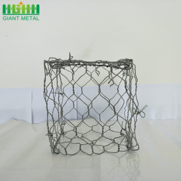 double twist heavy galvanized woven gabion baskets